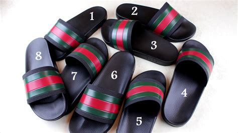 fake gucci flip flops receipts|gucci slides cheap real.